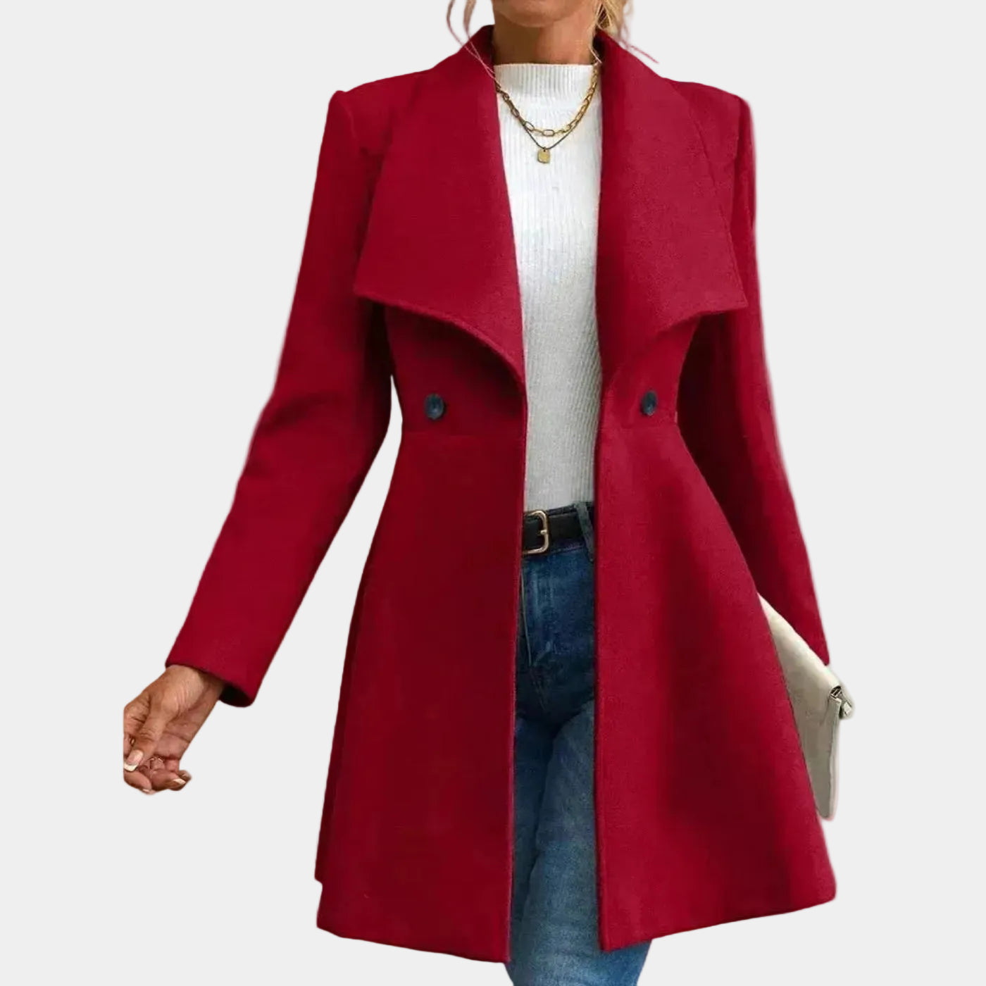 ZUPHAR™ Elegant Longline Women’s Coat