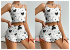 ZUPHAR™ Ensemble pyjama d’été pour femme avec short