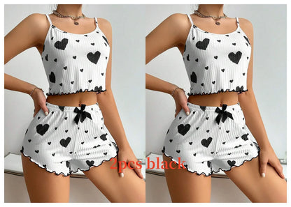 ZUPHAR™ Women’s Summer Pajama Shorts Set