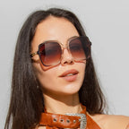 Square Cycling Sunglasses – Women | Gradient UV | ZUPHAR