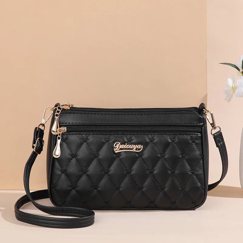 ZUPHAR™ Soft PU Fur Detail Shoulder Bag