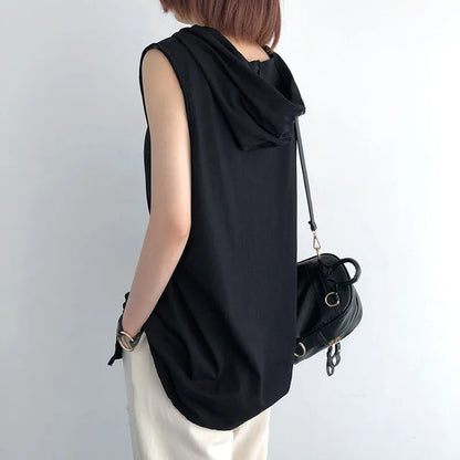 ZUPHAR™ Streetwear Sleeveless Hooded Tank Top